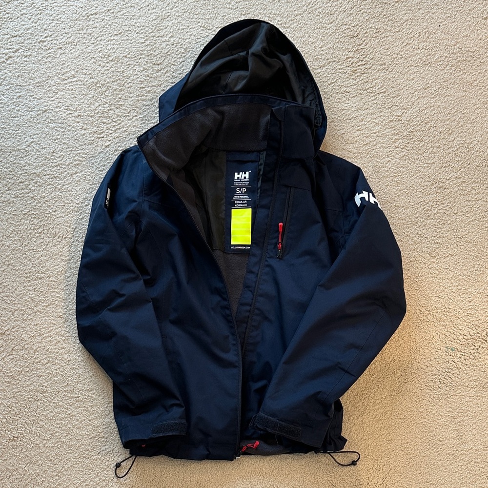Helly Hansen Men's Dark Blue Raincoat